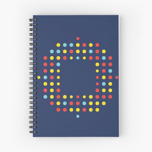 Item preview, Dot Design Scancode on Navy Blue Background designed and sold by Arko  Ranger.