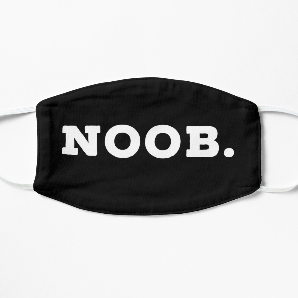 Noob Mask By Superdad 888 Redbubble - hacker mask on roblox