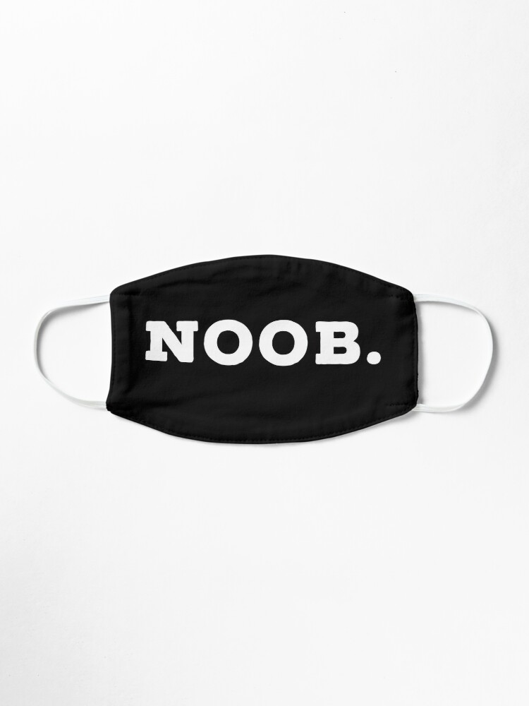Noob Mask By Superdad 888 Redbubble - roblox catalog hacker mask