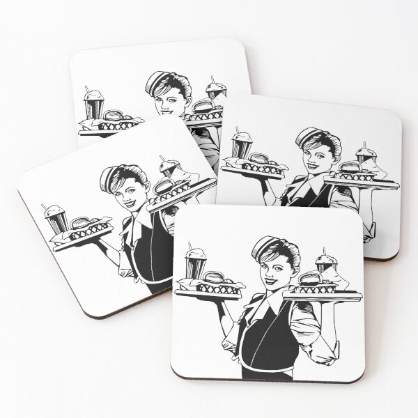 Item preview, 50s diner waitress designed and sold by Pennycoolcat.