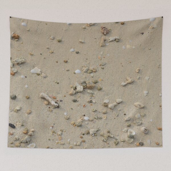 Item preview, Shells and corals on a sandy beach II designed and sold by Artlajf.