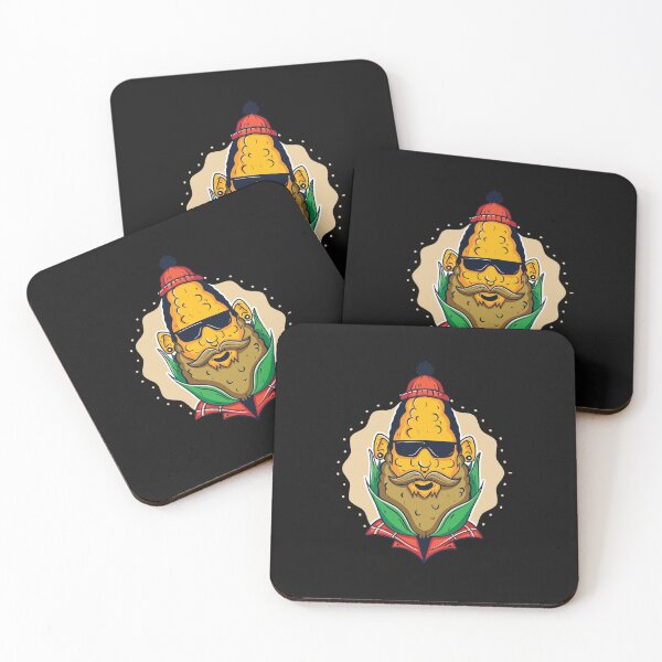 Item preview, Hipster corn cobs designed and sold by DerSenat.