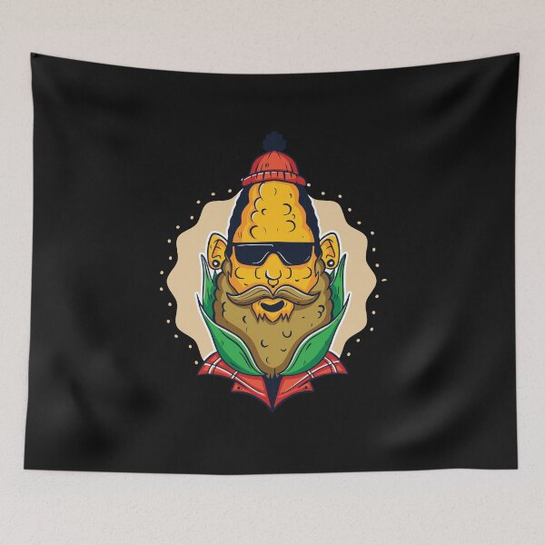 Item preview, Hipster corn cobs designed and sold by DerSenat.