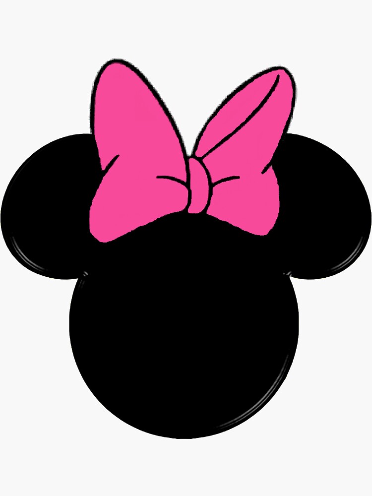 "Minnie pink" Sticker for Sale by cricri33190 | Redbubble