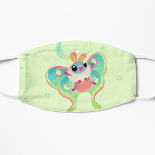 Luna Moth Flat Mask