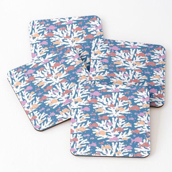 Item preview, Beautiful Coral Seamless Pattern designed and sold by ZaryaKiqo.