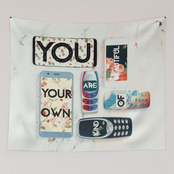 Item preview, 'You are your own kind of beautiful' phone art designed and sold by Dennoir.