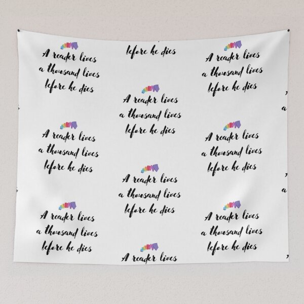 Item preview, A reader lives a thousand lives before he dies designed and sold by EnlightParis.