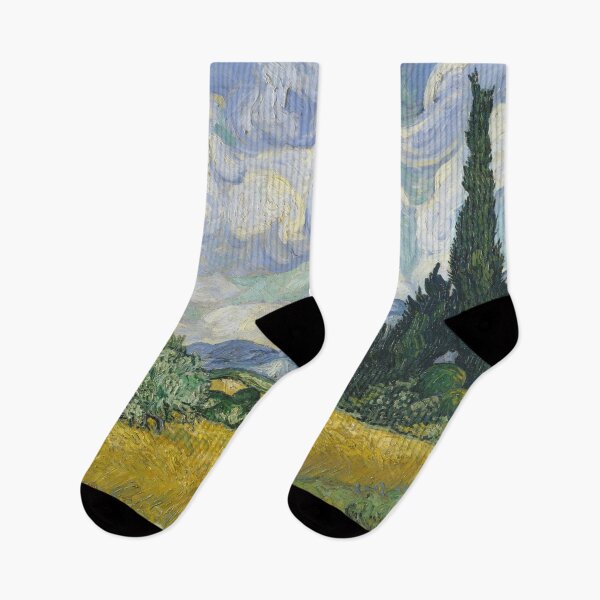 Item preview, Vincent van Gogh - Wheat Field with Cypresses  designed and sold by vakashop.