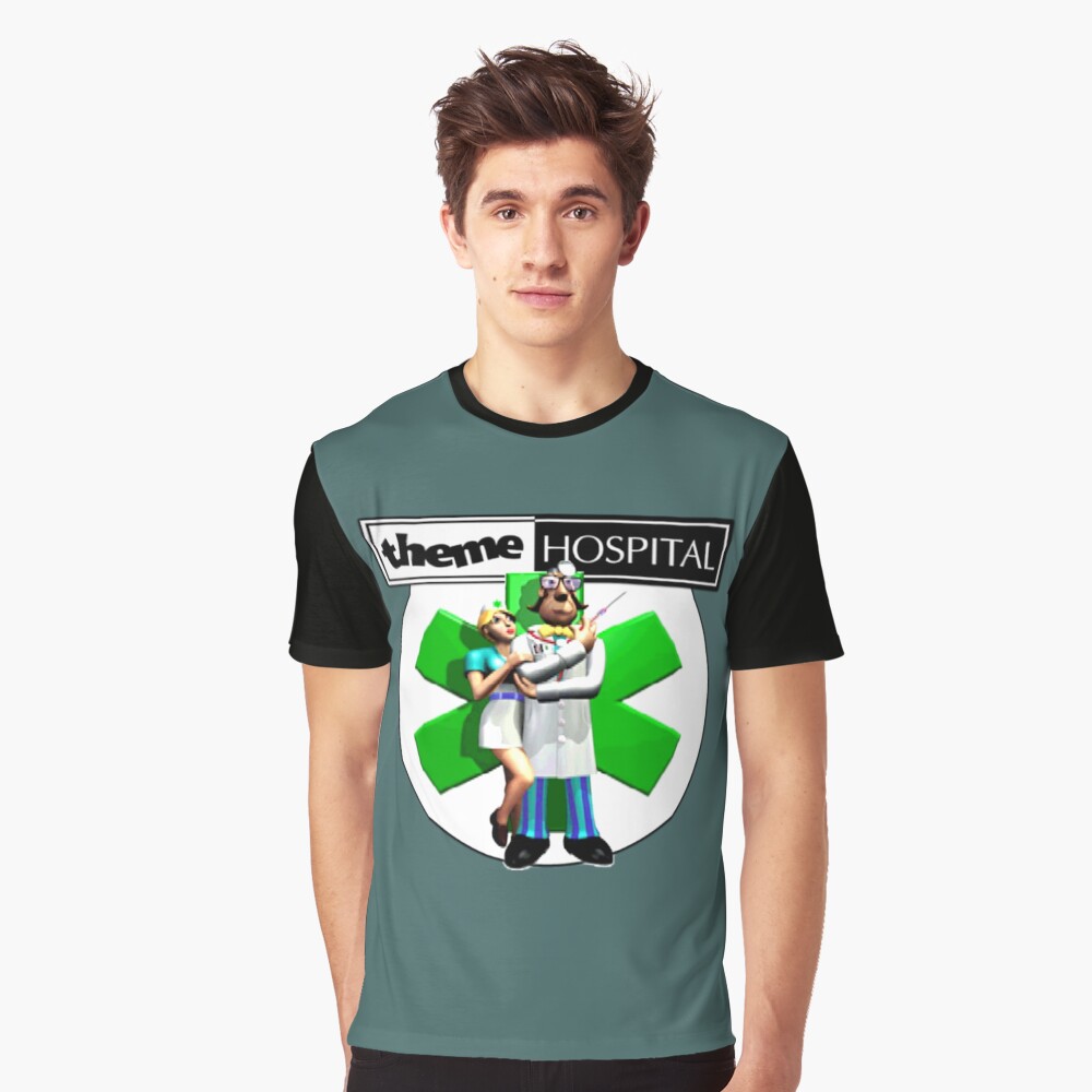 "Theme Hospital" Tshirt by JustJames Redbubble