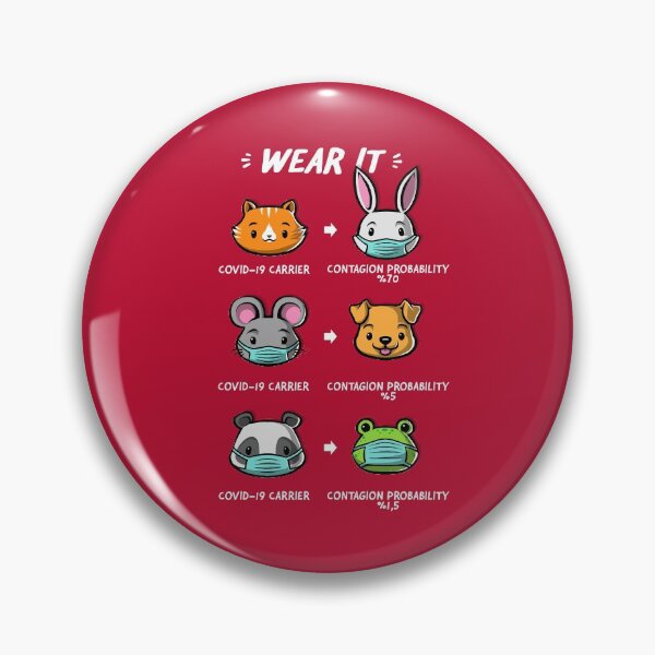 Item preview, How to wear a face mask animals cute designed and sold by Tobe Fonseca®.