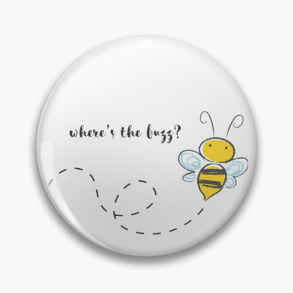 Item preview, Where’s The Buzz Black and Yellow Bumblebee Cartoon designed and sold by FortuneTee.