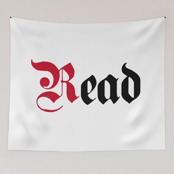 Item preview, Read Typography Lettering Art designed and sold by mydoodlesateme.