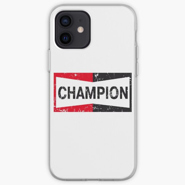 Il était une fois à Hollywood Champion | Brad Pitt | Tarantino | Champion Logo | Look fané et vieilli | Coque souple iPhone