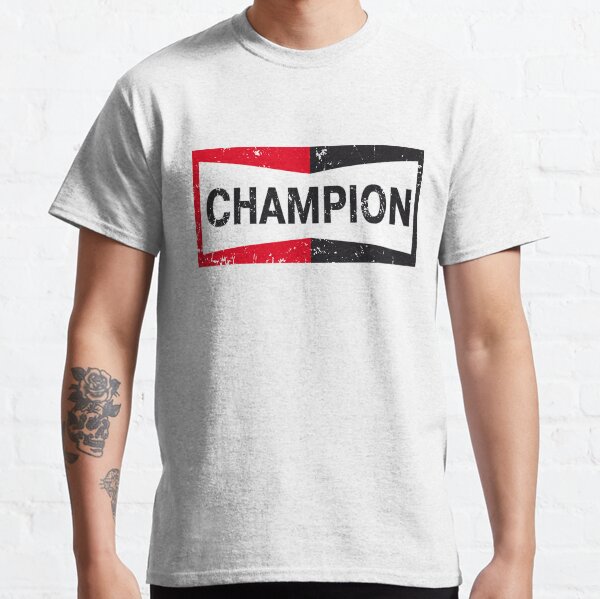 Once Upon A Time in Hollywood Champion|Brad Pitt|Tarantino|Champion Logo|Faded, Aged Look| Classic T-Shirt