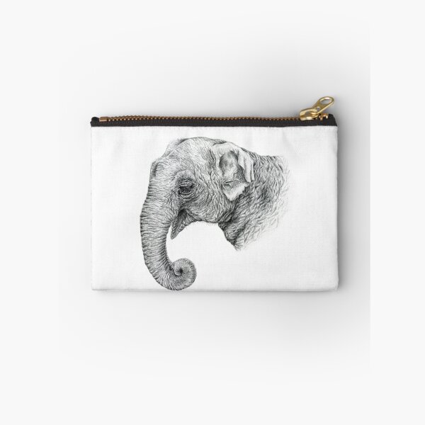 Item preview, Crying Indian Baby Elephant Wildlife Art designed and sold by Kaleigh Day.