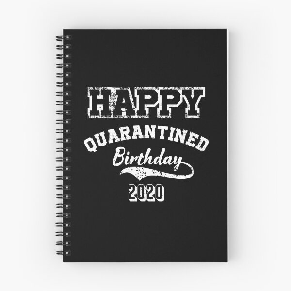 Item preview, Happy quarantined birthday designed and sold by Youmytype.