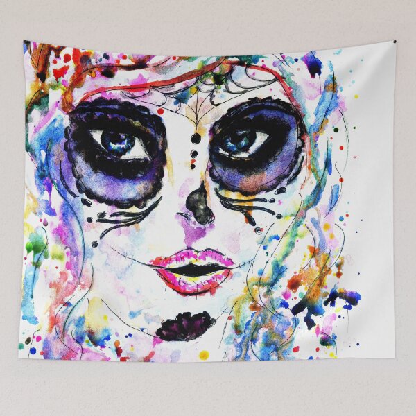Item preview, Sugar Skull Girl designed and sold by AnnArtshock.