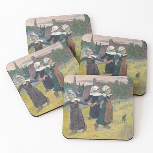 Item preview, Paul Gauguin - Breton Girls Dancing, Pont-Aven designed and sold by vakashop.