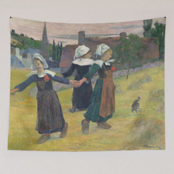 Item preview, Paul Gauguin - Breton Girls Dancing, Pont-Aven designed and sold by vakashop.