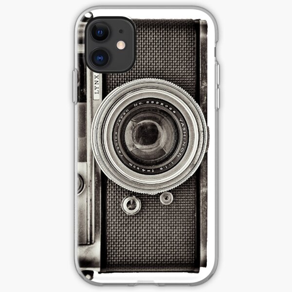 YASHICA_B&W iPhone Soft Case