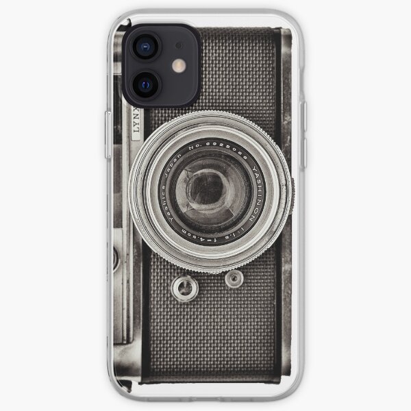 YASHICA_B&W iPhone Soft Case