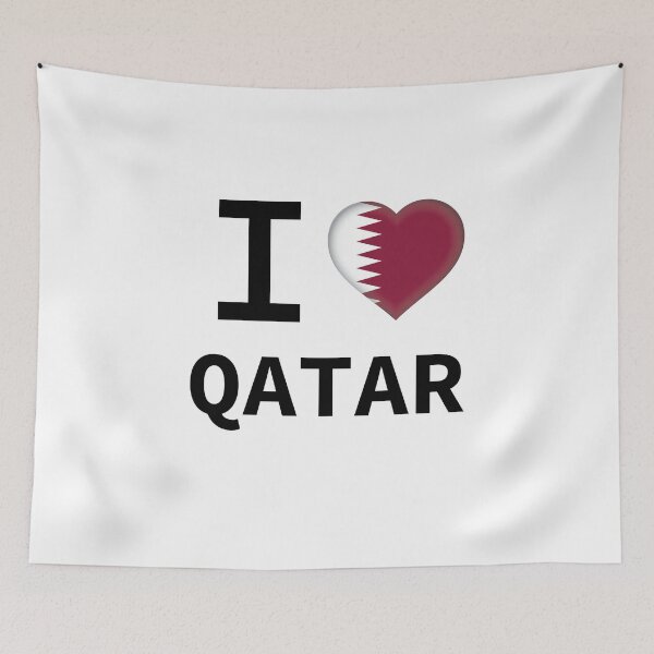 Item preview, I HEART QATAR designed and sold by Mxdesign888.