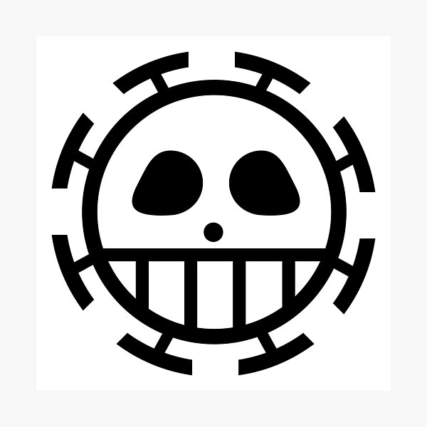 One Piece Symbol Wall Art Redbubble