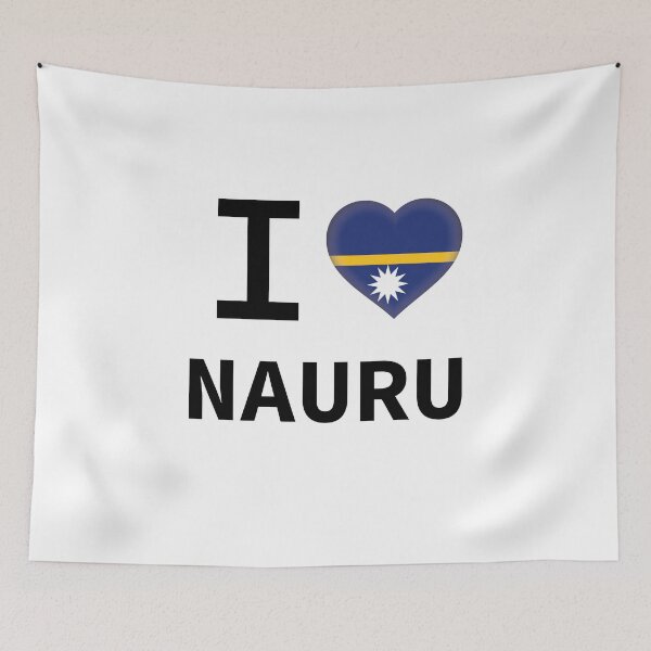 Item preview, I HEART NAURU designed and sold by Mxdesign888.