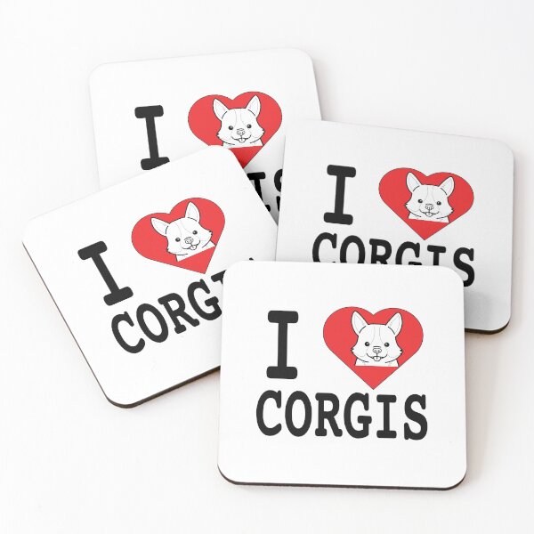 Item preview, I Love Corgis designed and sold by MadMando.
