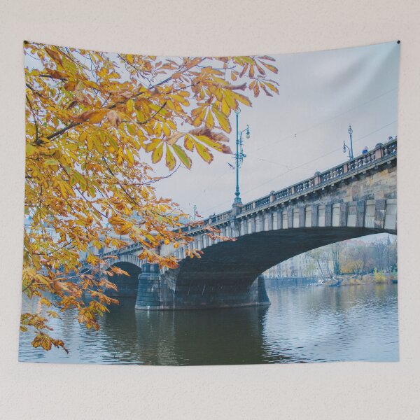 Item preview, Stone bridge over Vltava River  designed and sold by Carmen Jost.