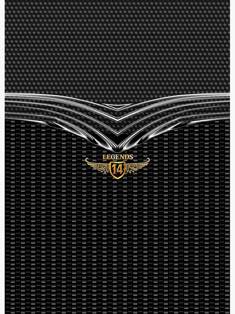 Thumbnail 3 of 3, Sticker, Legendary Number 14 designed and sold by VkCases.