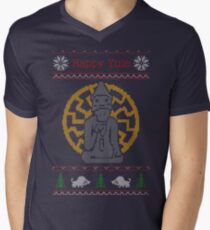 VHEH - Happy Yule Men's V-Neck T-Shirt