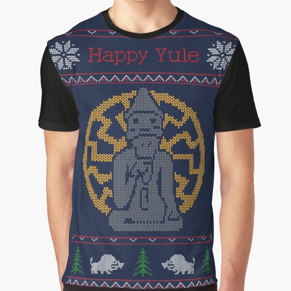 VHEH - Happy Yule Graphic T-Shirt