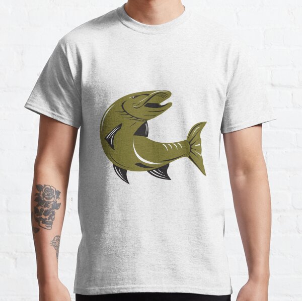 Muskie Muskellunge Fish Retro Classic T-Shirt