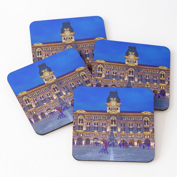 Item preview, Dusk - City Hall, Piazza Unità d'Italia, Trieste, Italy designed and sold by Yannik Hay.