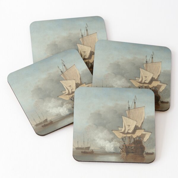 Item preview,  The Cannon Shot (1670) by Willem van de Velde the Younger designed and sold by theAcollection.