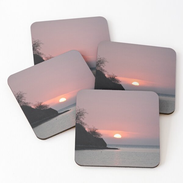 Item preview, Pink sunset in Fiji  designed and sold by Artlajf.