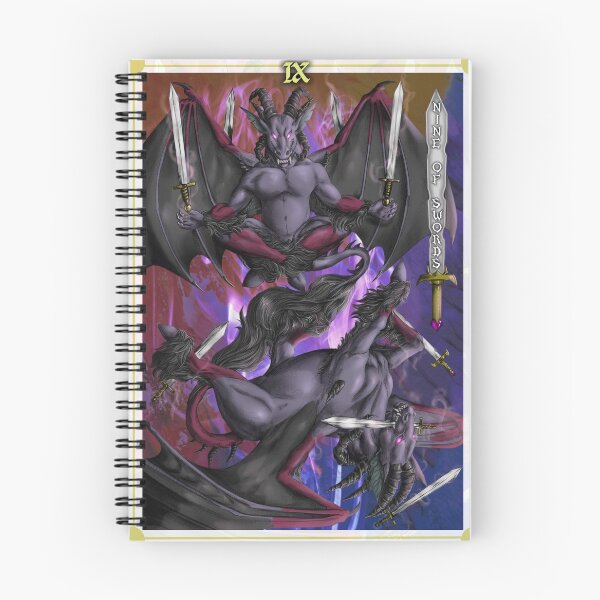 Item preview, Nine of swords designed and sold by Furiarossa.