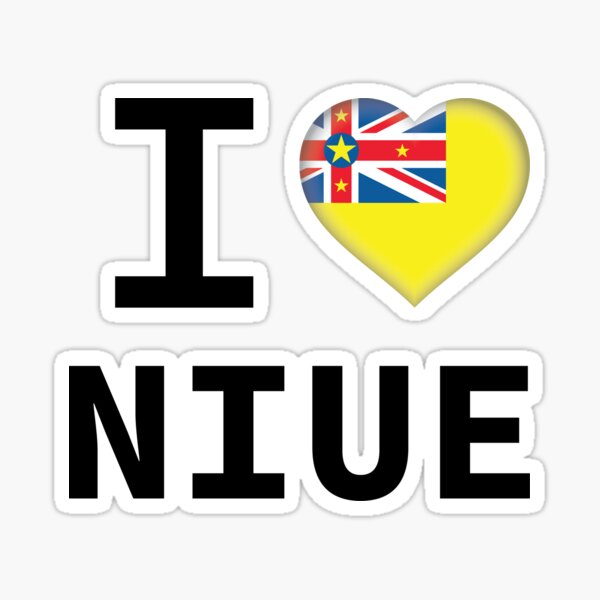 Item preview, I HEART NIUE designed and sold by Mxdesign888.