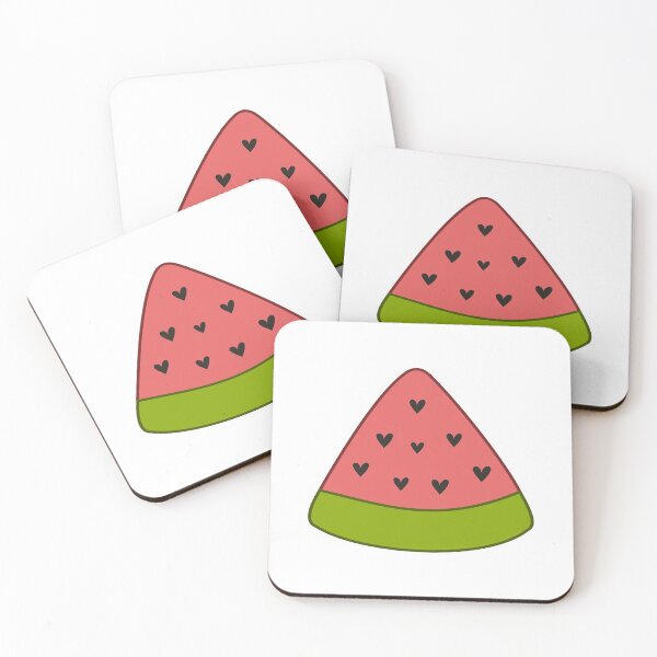 Item preview, Cute pink vsco watermelon slice with heart shaped seeds designed and sold by Robyn18.