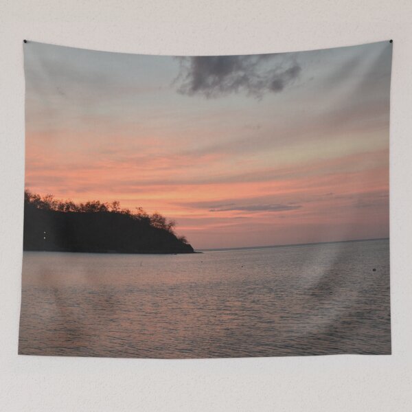 Item preview, Pink sky and sea in Fiji  designed and sold by Artlajf.