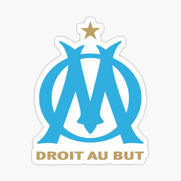Sticker Maillot de foot OM - Olympique de Marseille 2 - Personnalisable Fuschia 64X80 cm