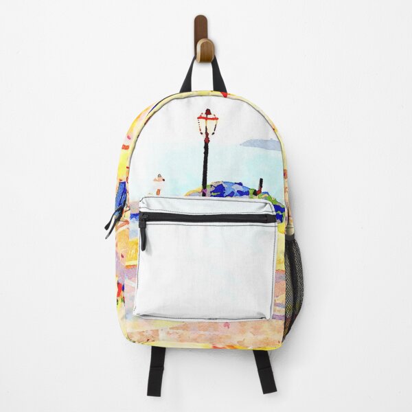 Item preview, Foreshortening with sea and building with murals designed and sold by Giuseppe Cocco.