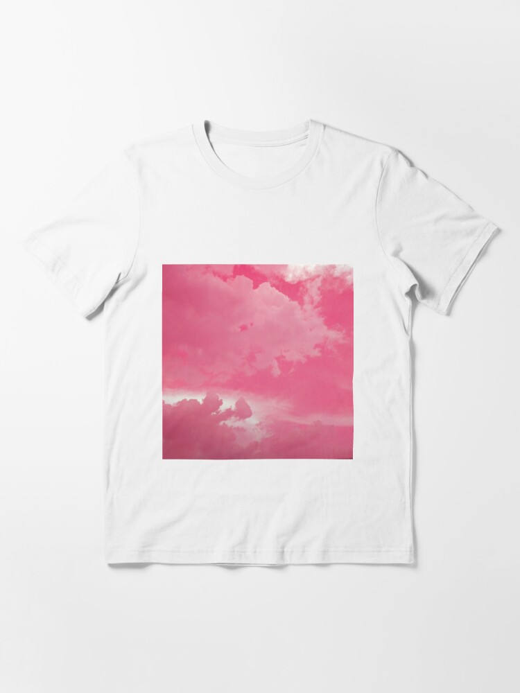 Aesthetic Blue and Pink Sky/Cloud Design | Essential T-Shirt