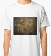 Romantic Antique Rose Design Classic T-Shirt