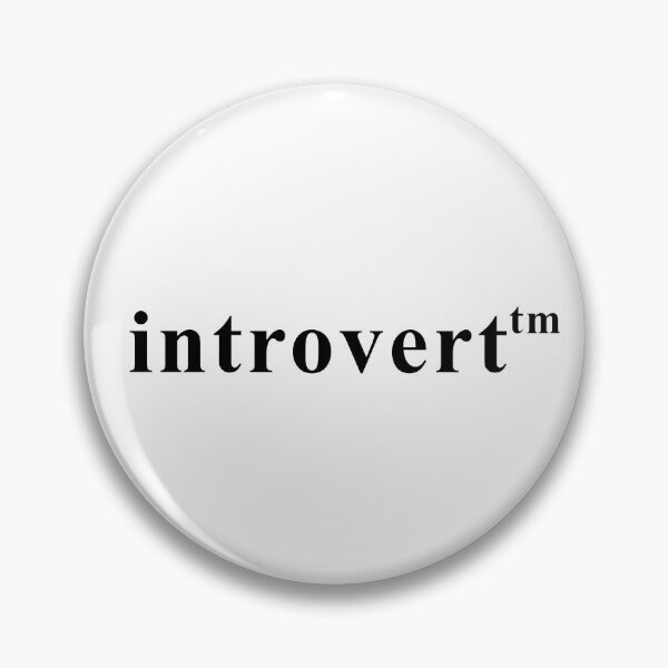 Item preview, Introvert™️ Lettering Design designed and sold by m-sketchbook.