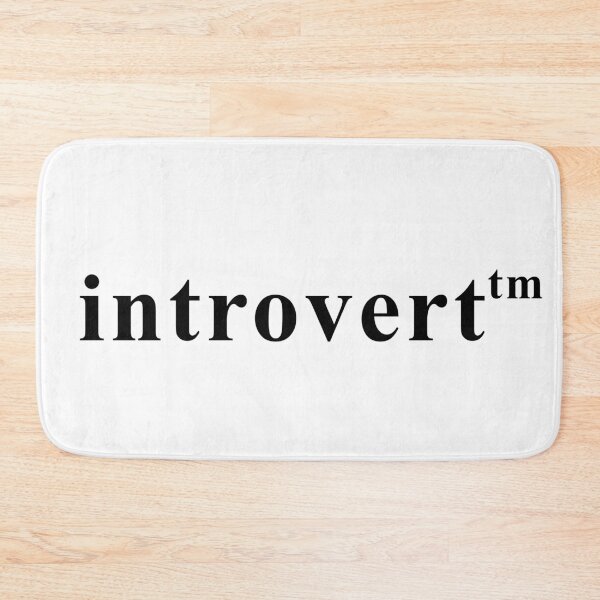 Item preview, Introvert™️ Lettering Design designed and sold by m-sketchbook.