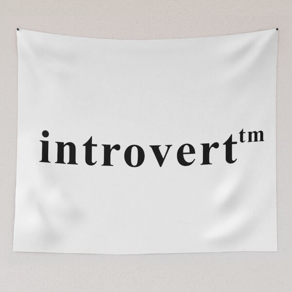 Item preview, Introvert™️ Lettering Design designed and sold by m-sketchbook.