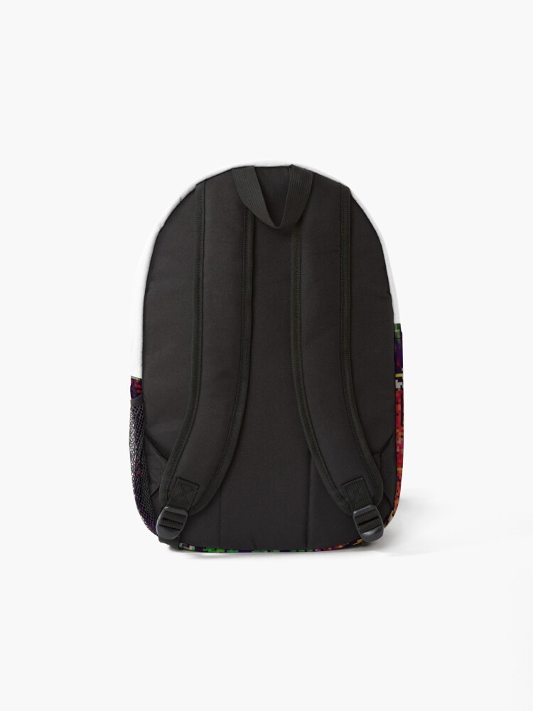 Alternate view of Psychedelic Marijuana Cannabis Leaves Backpack